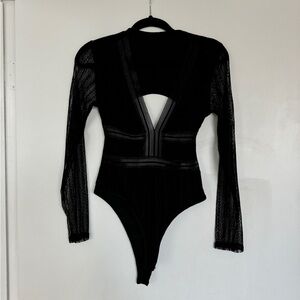 Black bodysuit